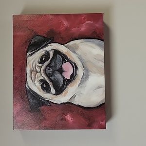 Pug canvas
